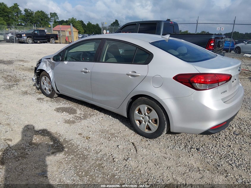 2017 Kia Forte VIN 3KPFK4A76HE127149 IAAI salvage auction — LEFT FRONT, Salvage (Ohio), sold $1,350 on 2026-07-22 (photo 3)