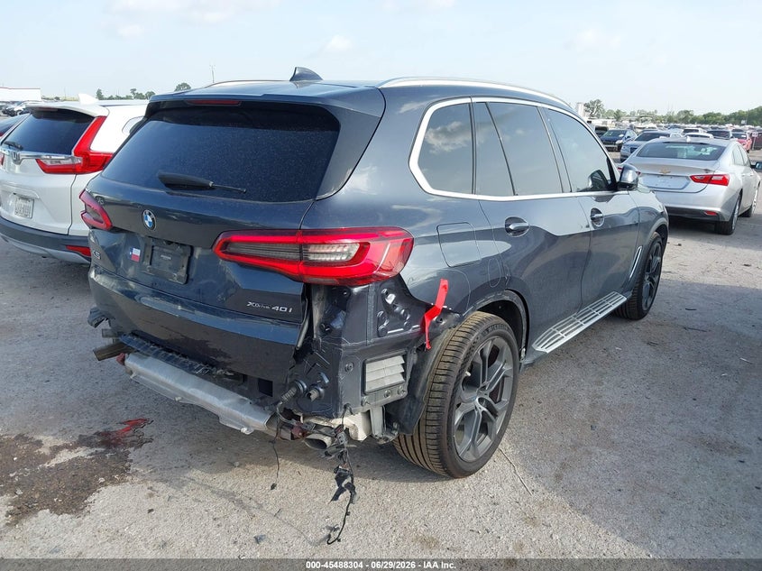 2019 BMW X5 VIN 5UXCR6C56KLL11848 IAAI salvage auction — REAR END, Original (Texas), sold $20,200 on 2026-07-31 (photo 4)