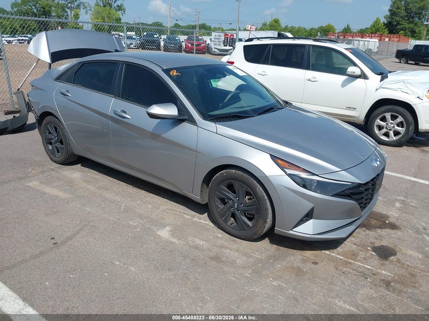 2021 Hyundai Elantra VIN 5NPLM4AGXMH048957 IAAI salvage auction — REAR END, Salvage (Tennessee), sold $3,650 on 2026-07-11 (photo 1)