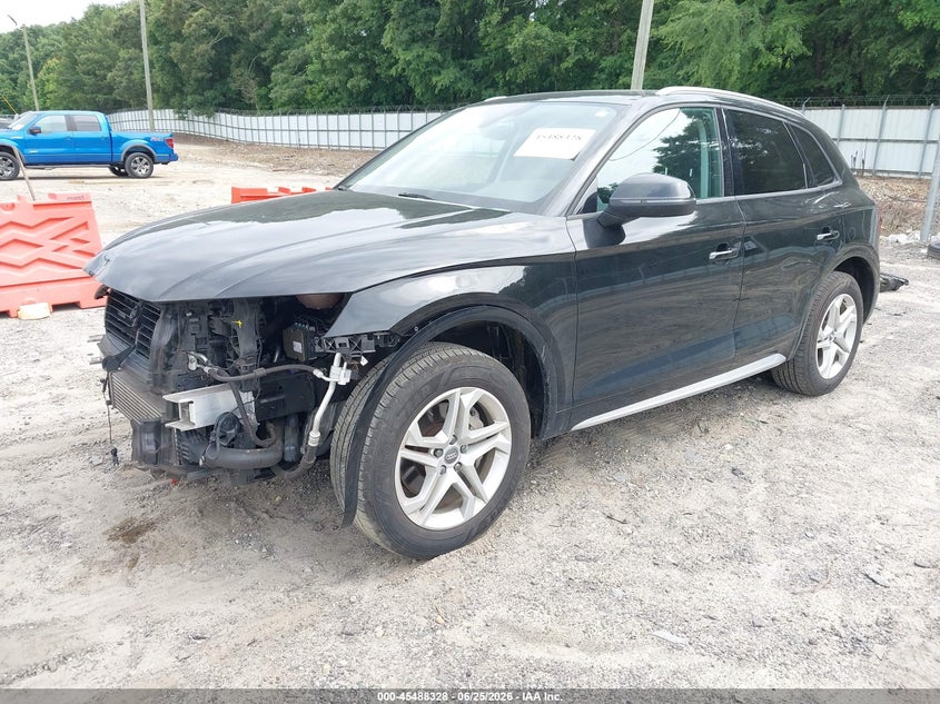 2018 Audi Q5 VIN WA1ANAFY5J2232845 IAAI salvage auction — FRONT END, Salvage (Georgia), sold $6,300 on 2026-07-30 (photo 2)
