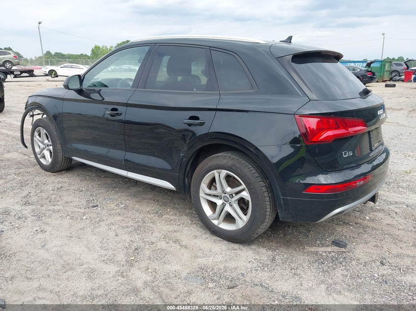 2018 Audi Q5 VIN WA1ANAFY5J2232845 IAAI salvage auction — FRONT END, Salvage (Georgia), sold $6,300 on 2026-07-30 (photo 3)