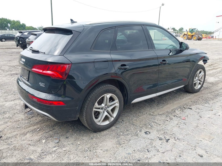 2018 Audi Q5 VIN WA1ANAFY5J2232845 IAAI salvage auction — FRONT END, Salvage (Georgia), sold $6,300 on 2026-07-30 (photo 4)