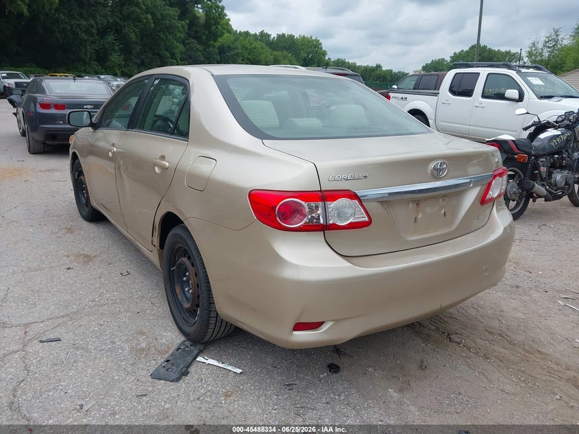 2012 Toyota Corolla VIN 5YFBU4EE8CP027174 IAAI salvage auction — NORMAL WEAR, Clear (Kansas), sold $1,700 on 2026-07-22 (photo 3)