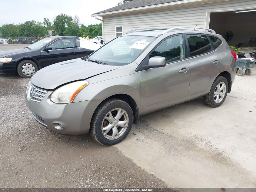 2009 Nissan Rogue VIN JN8AS58V39W438697 IAAI salvage auction — FRONT END, Salvage (Ohio), sold $175 on 2026-07-27 (photo 2)