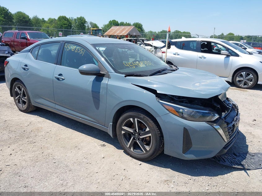 2025 Nissan Sentra VIN 3N1AB8CV3SY240675 IAAI salvage auction — FRONT END, Mv-907A (New York), sold $4,350 on 2026-07-25 (photo 1)