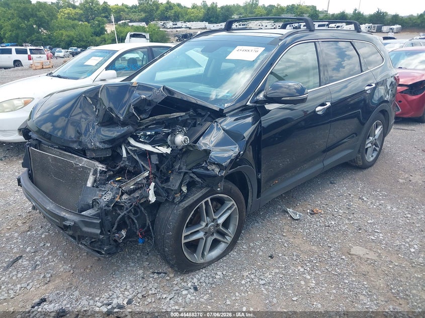 2017 Hyundai Santa fe VIN KM8SR4HF6HU215588 IAAI salvage auction — FRONT END, Salvage (Tennessee), sold $450 on 2026-07-30 (photo 2)