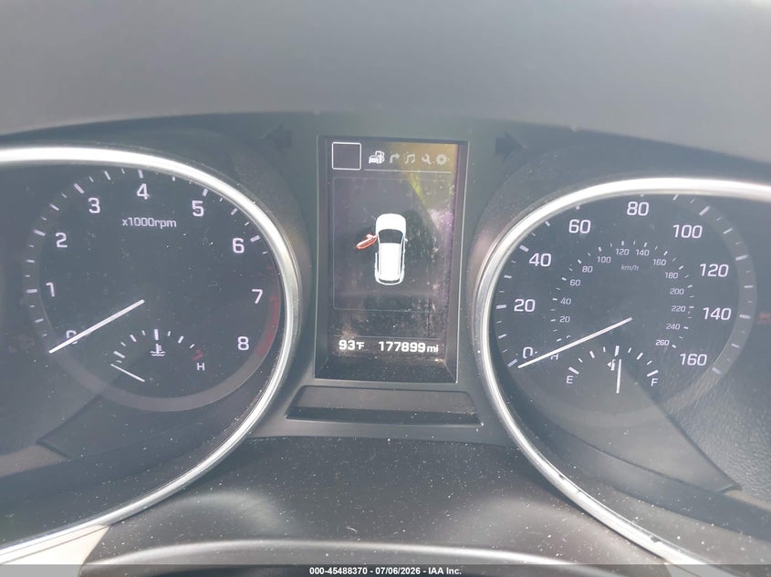 2017 Hyundai Santa fe VIN KM8SR4HF6HU215588 IAAI salvage auction — FRONT END, Salvage (Tennessee), sold $450 on 2026-07-30 (photo 7)