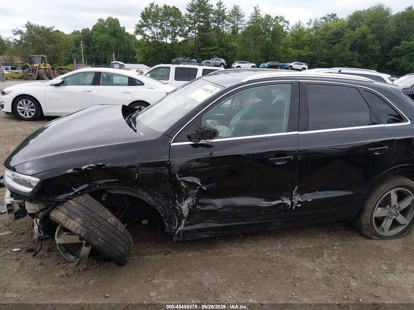 2015 Audi Q3 VIN WA1BFCFS2FR003384 IAAI salvage auction — FRONT END, Clear (Massachusetts), sold $300 on 2026-07-11 (photo 6)