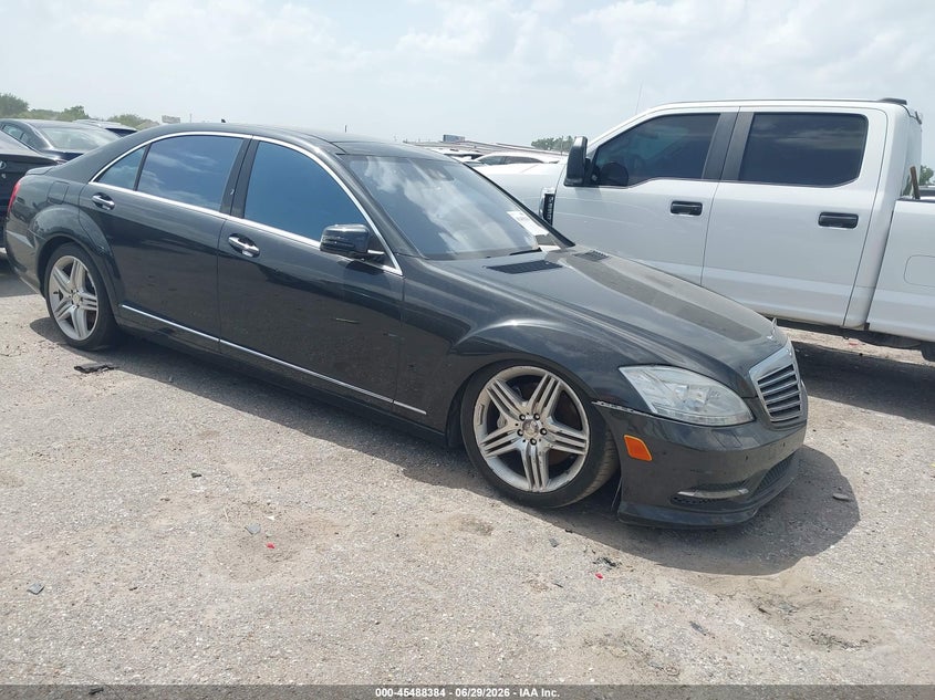 2013 Mercedes-benz S-klasse VIN WDDNG9EB3DA535409 IAAI salvage auction — FRONT END, Salvage (Texas), sold $1,050 on 2026-07-28 (photo 1)