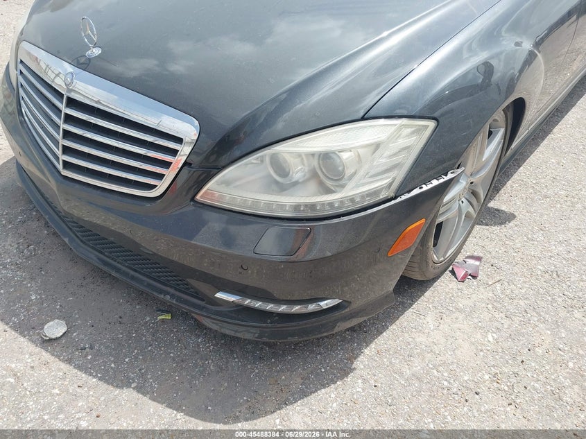 2013 Mercedes-benz S-klasse VIN WDDNG9EB3DA535409 IAAI salvage auction — FRONT END, Salvage (Texas), sold $1,050 on 2026-07-28 (photo 6)