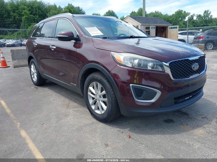 2017 Kia Sorento VIN 5XYPGDA52HG335472 IAAI salvage auction — FRONT END, Salvage Title, sold $1,950 on 2026-07-30 (photo 1)