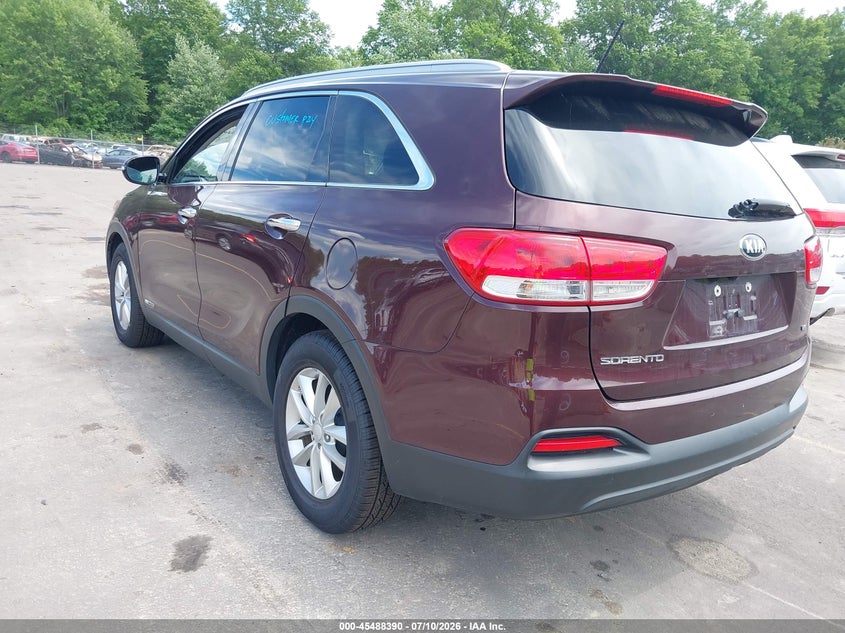 2017 Kia Sorento VIN 5XYPGDA52HG335472 IAAI salvage auction — FRONT END, Salvage Title, sold $1,950 on 2026-07-30 (photo 3)