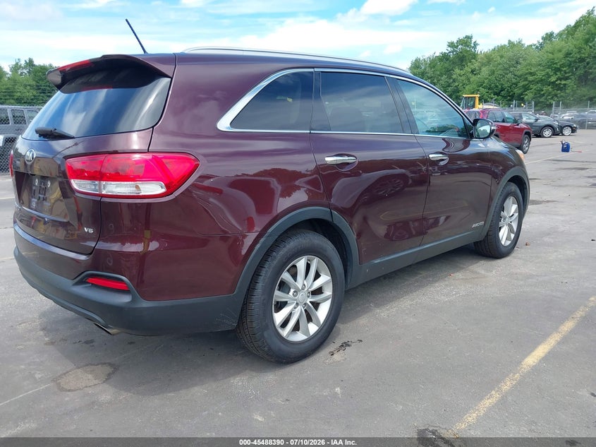 2017 Kia Sorento VIN 5XYPGDA52HG335472 IAAI salvage auction — FRONT END, Salvage Title, sold $1,950 on 2026-07-30 (photo 4)