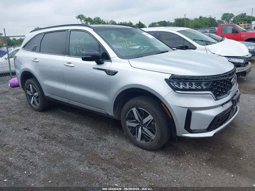 2021 Kia Sorento VIN 5XYRHDLF0MG025679 IAAI salvage auction — FRONT END, Salvage (Virginia), sold $6,400 on 2026-07-21 (photo 1)