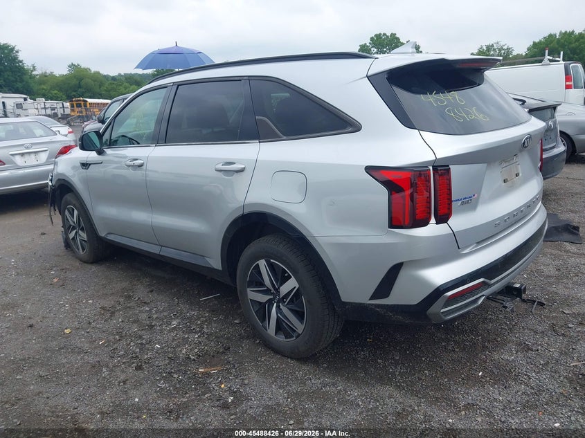 2021 Kia Sorento VIN 5XYRHDLF0MG025679 IAAI salvage auction — FRONT END, Salvage (Virginia), sold $6,400 on 2026-07-21 (photo 3)