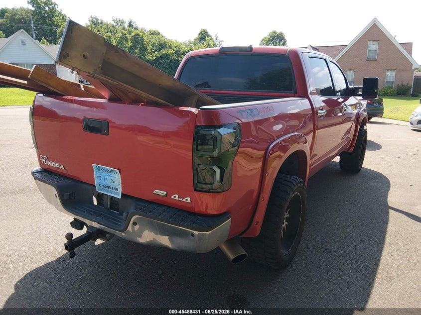 2012 Toyota Tundra VIN 5TFHW5F1XCX219851 IAAI salvage auction — LEFT SIDE, Clear (Texas), sold $8,900 on 2026-07-28 (photo 4)