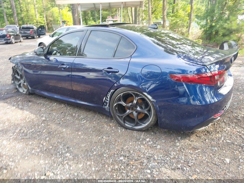 2019 Alfa romeo Giulia VIN ZARFANBN7K7608501 IAAI salvage auction — SIDE, Salvage (Virginia), sold $1,250 on 2026-07-28 (photo 3)