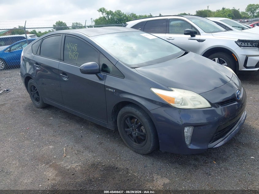 2013 Toyota Prius VIN JTDKN3DU9D5564358 IAAI salvage auction — NORMAL WEAR, Clear (Virginia), sold $1,150 on 2026-07-28 (photo 1)