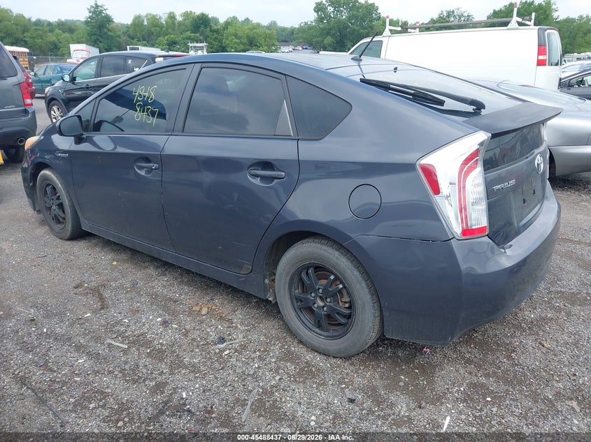 2013 Toyota Prius VIN JTDKN3DU9D5564358 IAAI salvage auction — NORMAL WEAR, Clear (Virginia), sold $1,150 on 2026-07-28 (photo 3)
