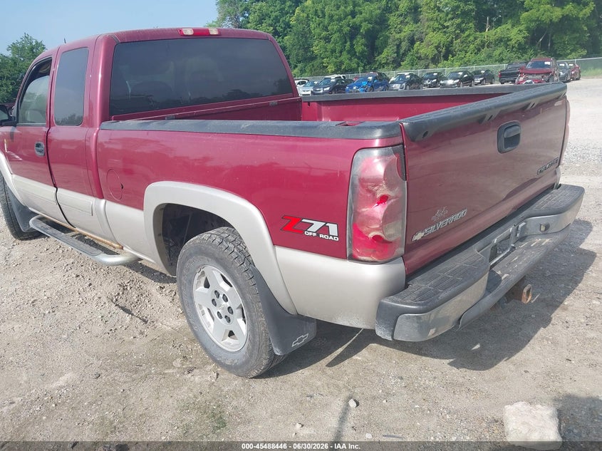 2005 Chevrolet Silverado 1500 VIN 1GCEK19B65Z250419 IAAI salvage auction — NORMAL WEAR, Original (Ohio), sold $300 on 2026-07-10 (photo 3)