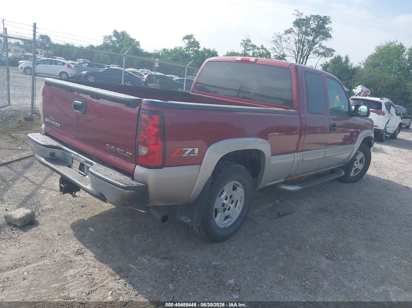 2005 Chevrolet Silverado 1500 VIN 1GCEK19B65Z250419 IAAI salvage auction — NORMAL WEAR, Original (Ohio), sold $300 on 2026-07-10 (photo 4)