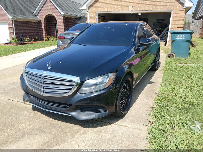 2016 Mercedes-benz C-klasse VIN 55SWF4KB9GU147359 IAAI salvage auction — RIGHT SIDE, Clear (Tennessee), sold $9,300 on 2026-07-28 (photo 2)