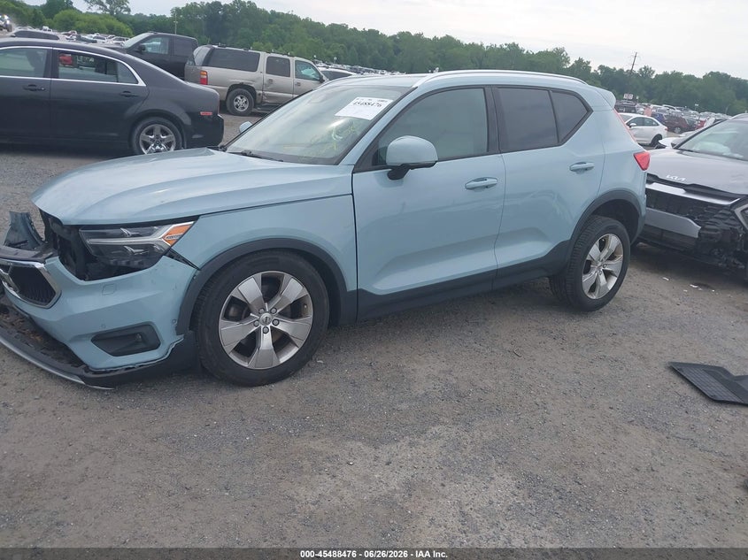 2019 Volvo Xc40 VIN YV4162UK1K2053997 IAAI salvage auction — FRONT END, Salvage - Greater Than 75% (Maryland), sold $3,050 on 2026-07-20 (photo 2)