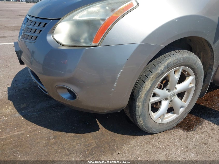 2009 Nissan Rogue VIN JN8AS58V39W167768 IAAI salvage auction — NORMAL WEAR, Regular (South Dakota), sold $525 on 2026-07-14 (photo 6)