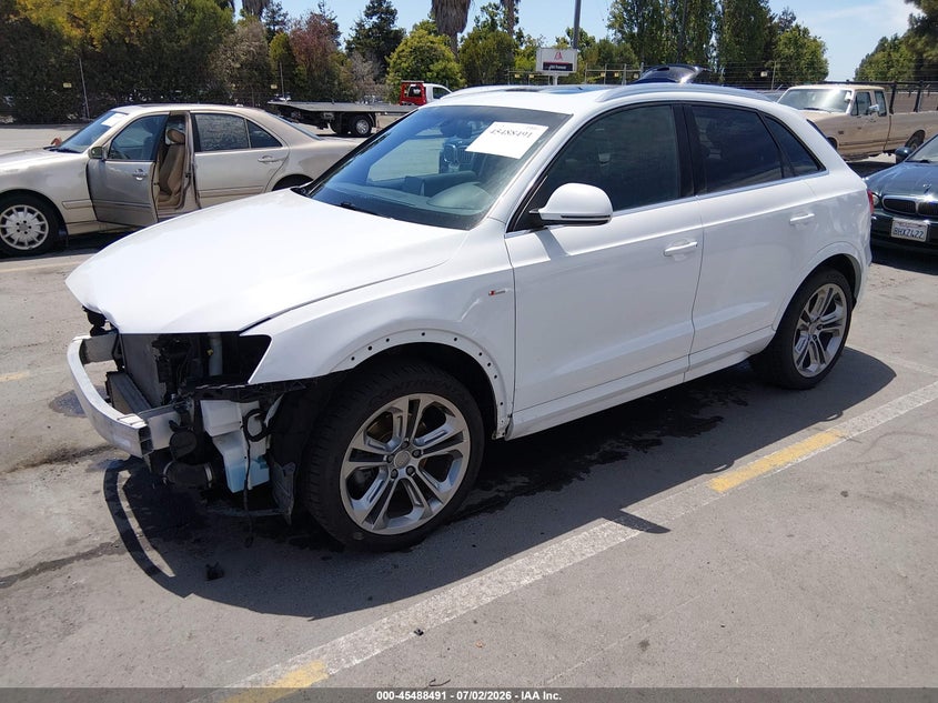 2016 Audi Q3 VIN WA1GFCFS2GR020287 IAAI salvage auction — FRONT END, Salvage Title, sold $2,550 on 2026-07-31 (photo 2)