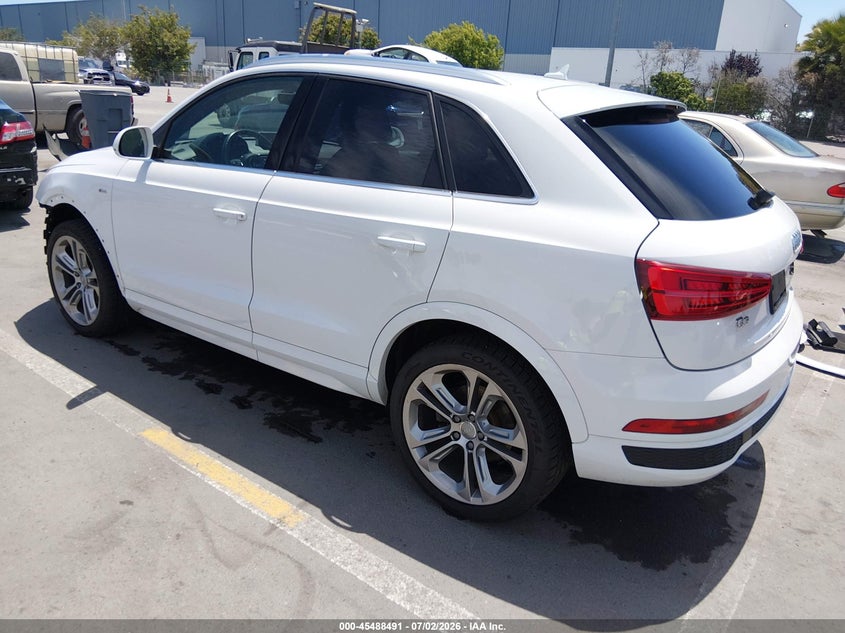 2016 Audi Q3 VIN WA1GFCFS2GR020287 IAAI salvage auction — FRONT END, Salvage Title, sold $2,550 on 2026-07-31 (photo 3)