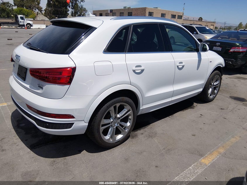 2016 Audi Q3 VIN WA1GFCFS2GR020287 IAAI salvage auction — FRONT END, Salvage Title, sold $2,550 on 2026-07-31 (photo 4)