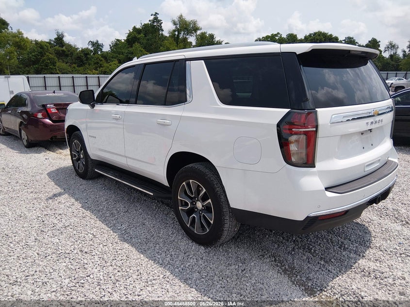 2021 Chevrolet Tahoe VIN 1GNSCNKD7MR397728 IAAI salvage auction — SIDE, Salvage (Alabama), sold $17,000 on 2026-07-09 (photo 3)