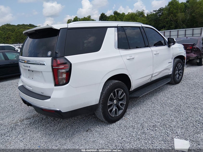 2021 Chevrolet Tahoe VIN 1GNSCNKD7MR397728 IAAI salvage auction — SIDE, Salvage (Alabama), sold $17,000 on 2026-07-09 (photo 4)