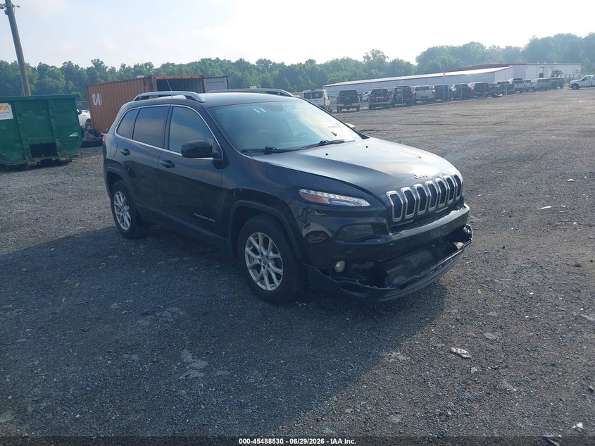 2017 Jeep Cherokee VIN 1C4PJMCS7HW631451 IAAI salvage auction — FRONT END, Salvage - Greater Than 75% (Maryland), sold $1,700 on 2026-07-24 (photo 1)