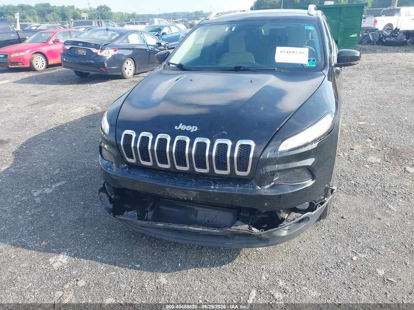 2017 Jeep Cherokee VIN 1C4PJMCS7HW631451 IAAI salvage auction — FRONT END, Salvage - Greater Than 75% (Maryland), sold $1,700 on 2026-07-24 (photo 6)