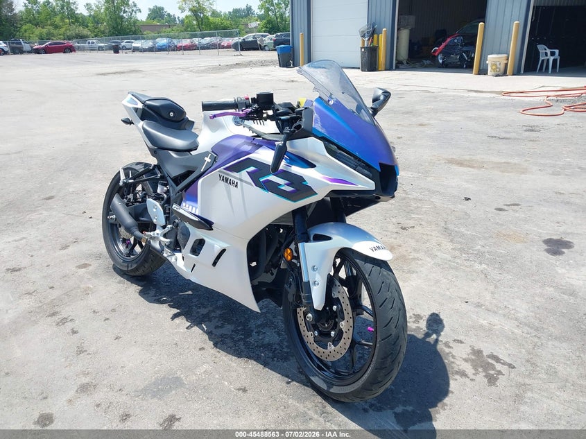 2025 Yamaha VIN MH3RH25E9SK004962 IAAI salvage auction — ROLLOVER, Salvage (Ohio), sold $1,650 on 2026-07-14 (photo 1)