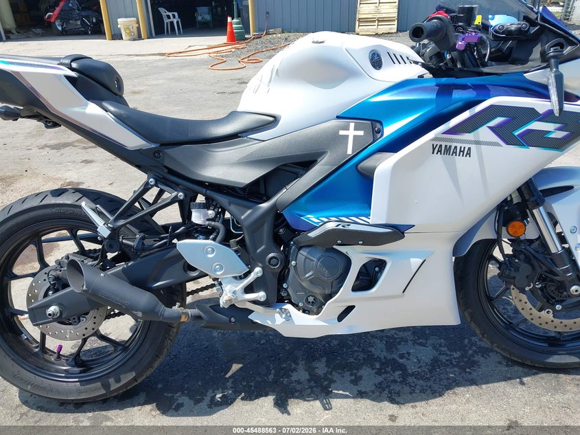 2025 Yamaha VIN MH3RH25E9SK004962 IAAI salvage auction — ROLLOVER, Salvage (Ohio), sold $1,650 on 2026-07-14 (photo 8)