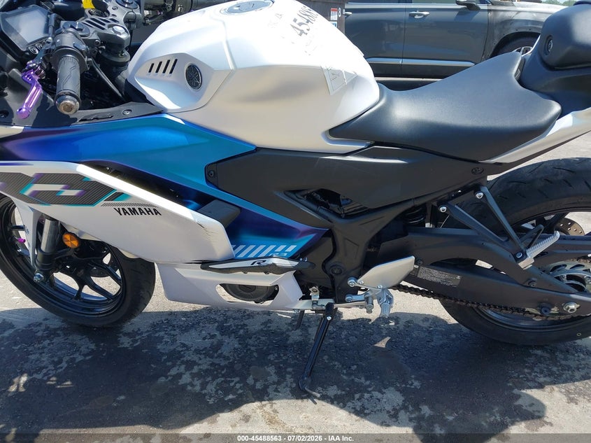 2025 Yamaha VIN MH3RH25E9SK004962 IAAI salvage auction — ROLLOVER, Salvage (Ohio), sold $1,650 on 2026-07-14 (photo 9)