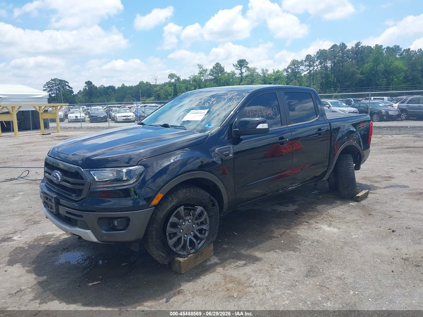 2019 Ford Ranger VIN 1FTER4FH5KLA54024 IAAI salvage auction — LEFT SIDE, Salvage Title, sold $9,700 on 2026-08-21 (photo 2)