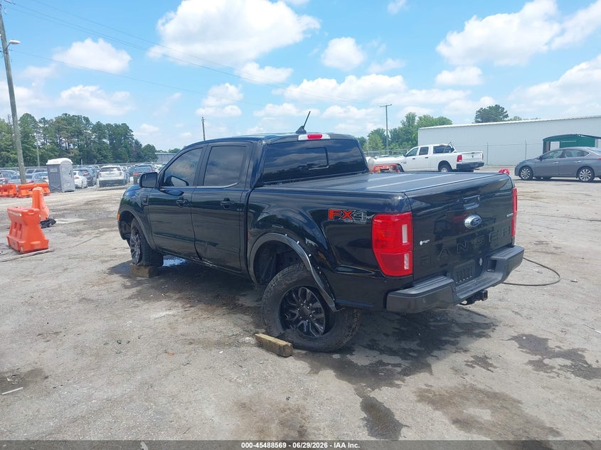 2019 Ford Ranger VIN 1FTER4FH5KLA54024 IAAI salvage auction — LEFT SIDE, Salvage Title, sold $9,700 on 2026-08-21 (photo 3)