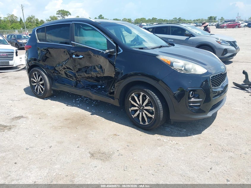 2017 Kia Sportage VIN KNDPN3AC7H7234231 IAAI salvage auction — SIDE, Salvage Title, sold $2,650 on 2026-07-15 (photo 1)