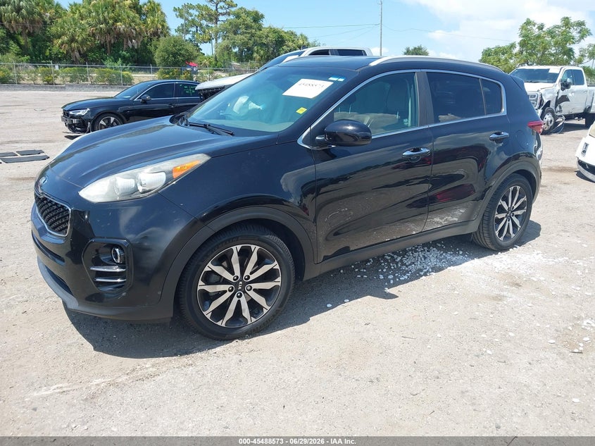 2017 Kia Sportage VIN KNDPN3AC7H7234231 IAAI salvage auction — SIDE, Salvage Title, sold $2,650 on 2026-07-15 (photo 2)