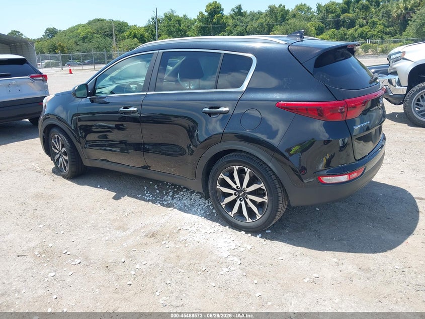 2017 Kia Sportage VIN KNDPN3AC7H7234231 IAAI salvage auction — SIDE, Salvage Title, sold $2,650 on 2026-07-15 (photo 3)