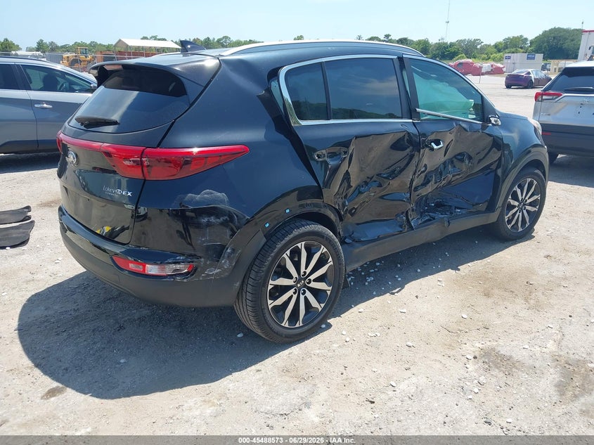 2017 Kia Sportage VIN KNDPN3AC7H7234231 IAAI salvage auction — SIDE, Salvage Title, sold $2,650 on 2026-07-15 (photo 4)