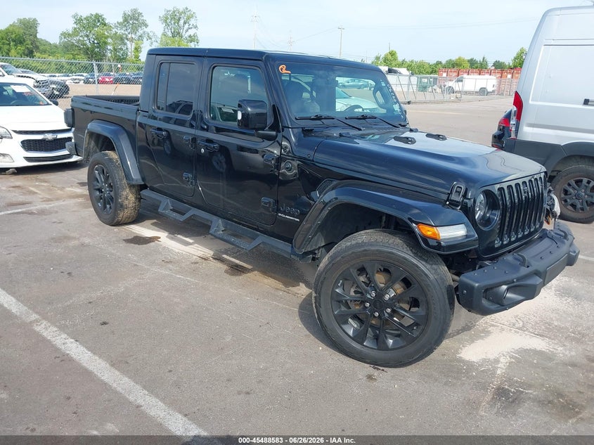 2023 Jeep Gladiator VIN 1C6HJTFG8PL587635 IAAI salvage auction — LEFT FRONT, Salvage (Tennessee), sold $7,800 on 2026-07-28 (photo 1)