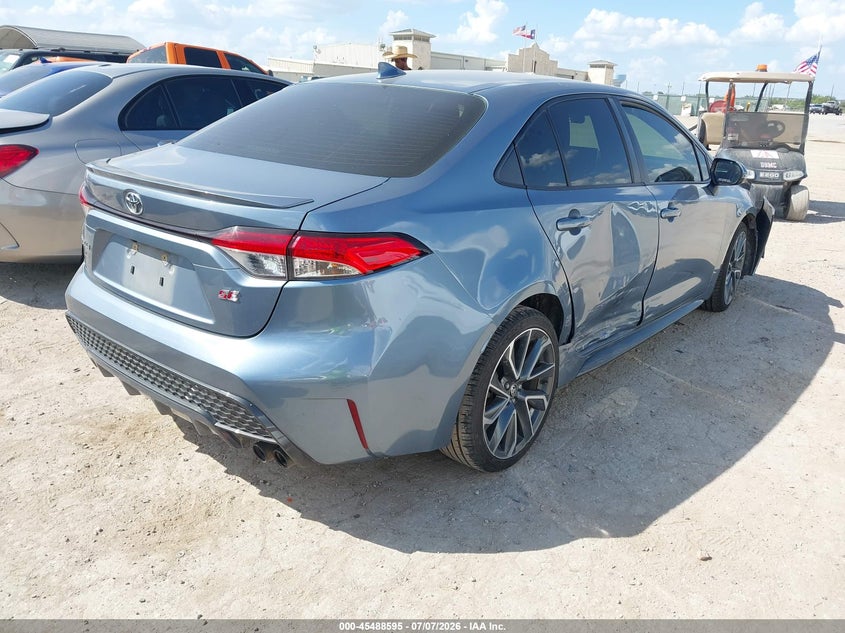 2021 Toyota Corolla VIN JTDS4MCE1MJ055133 IAAI salvage auction — FRONT END, Salvage Title, sold $4,500 on 2026-08-02 (photo 4)