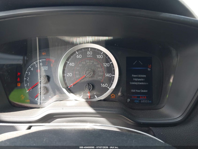 2021 Toyota Corolla VIN JTDS4MCE1MJ055133 IAAI salvage auction — FRONT END, Salvage Title, sold $4,500 on 2026-08-02 (photo 7)