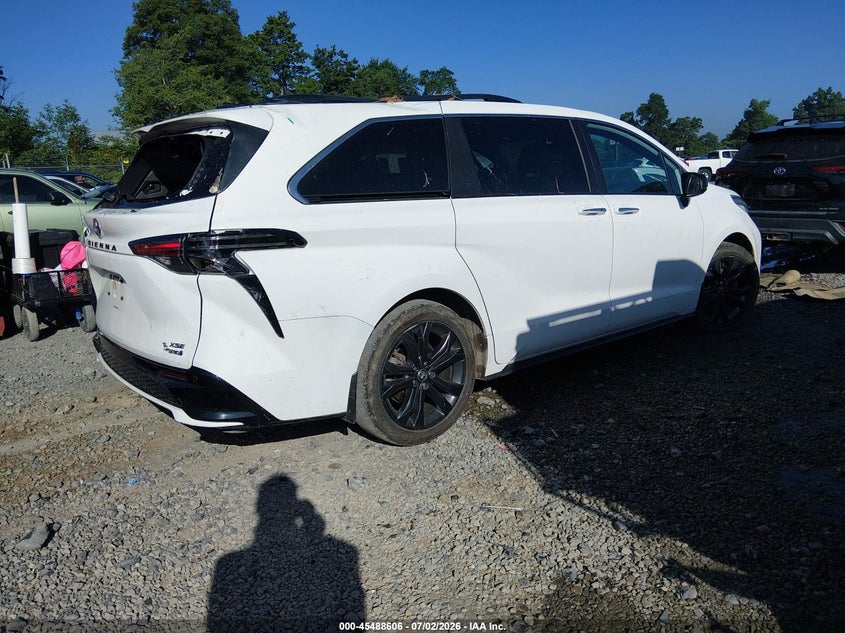 2023 Toyota Sienna VIN 5TDDRKEC0PS166743 IAAI salvage auction — ROOF, Salvage (West Virginia), sold $21,575 on 2026-08-20 (photo 4)