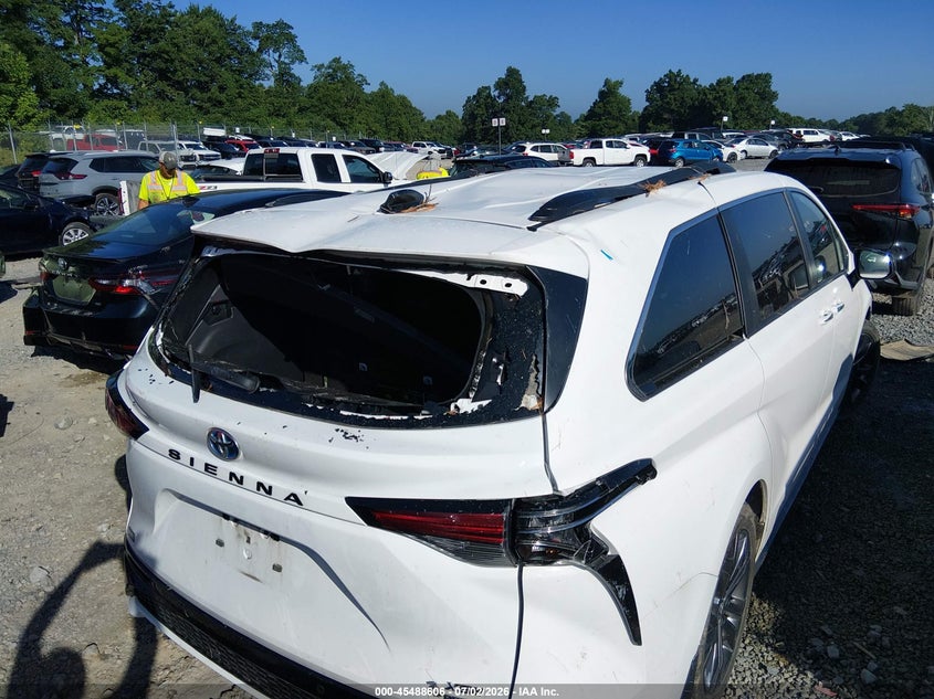 2023 Toyota Sienna VIN 5TDDRKEC0PS166743 IAAI salvage auction — ROOF, Salvage (West Virginia), sold $21,575 on 2026-08-20 (photo 6)