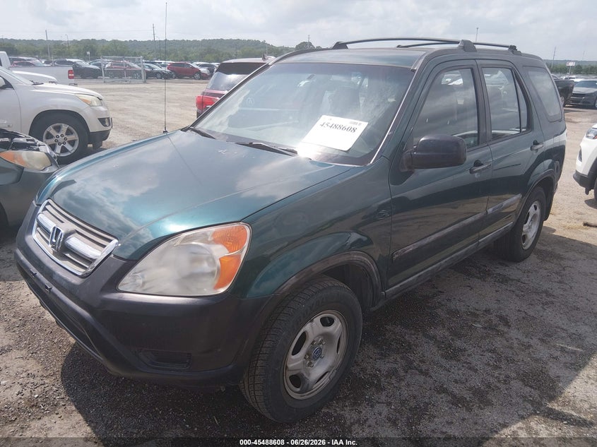 2002 Honda Cr-v VIN JHLRD68482C004419 IAAI salvage auction — NORMAL WEAR, Clear (Oklahoma), sold $250 on 2026-07-28 (photo 6)
